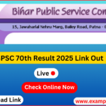 BPSC 70th Result 2025